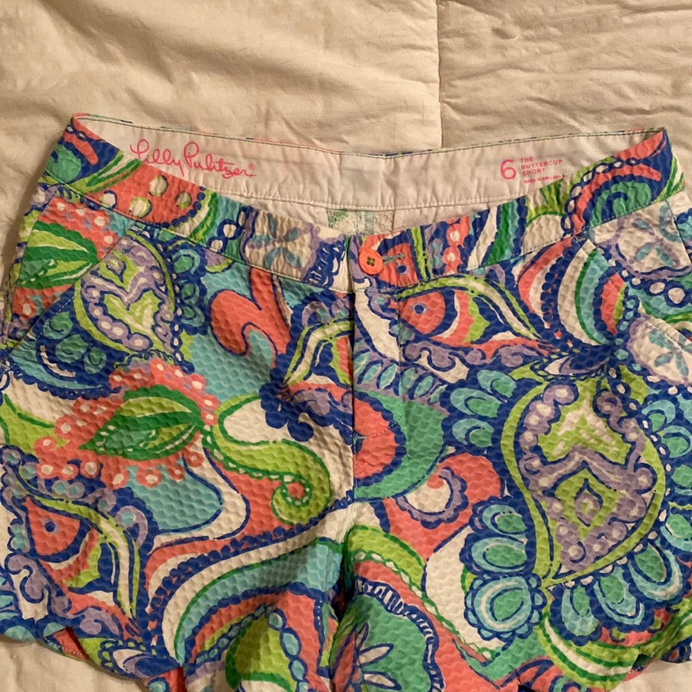Lilly Pulitzer Buttercup shorts